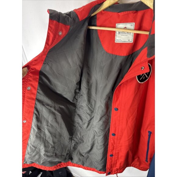 Holden Waterproof Ski Snowboard Jacket Red Blue Men’s M - Picture 8 of 9